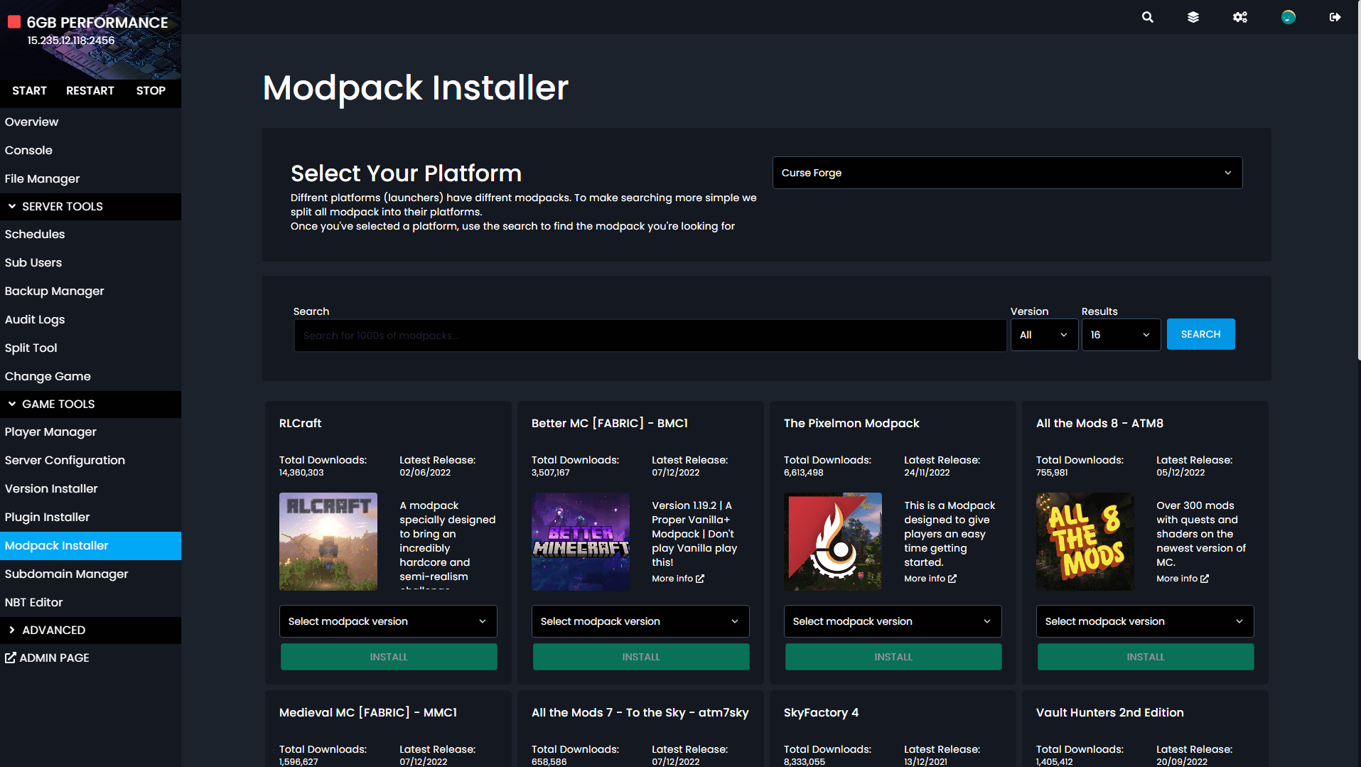 Modpack Installer